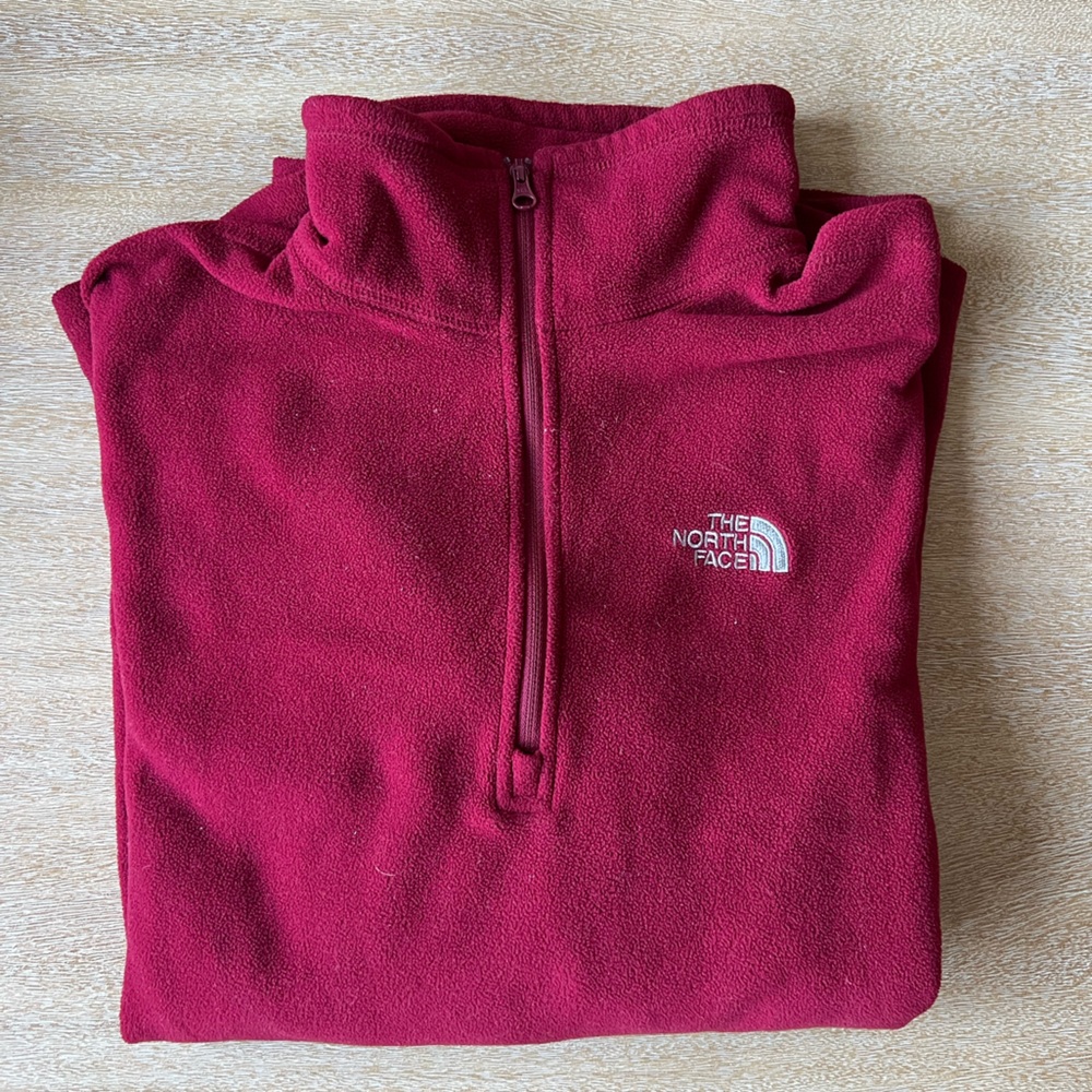 North Face Fleece Quarter Zip